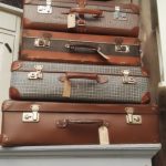 Diverse brocante koffertjes
