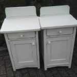 witte nachtkastjes 47.5x37x75