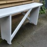 witte bank L120xB22xH59