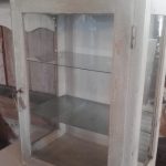 industriele glazen kast 51x31x72