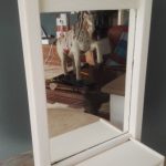Hangkastje met spiegel 26x11x42,5