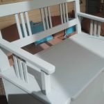 Klepbank blue 102x57x92