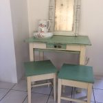 Keukentafel, uitschuifbare lade en plank, 99,5 x 65 x 81