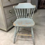 Stoelen blauw