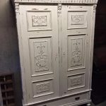 Kledingkast wit 130 x 56 x 190