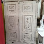 Kledingkast wit 130 x 56 x 190